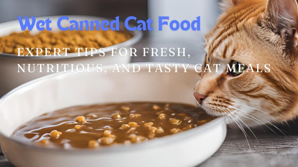 Wet Canned Cat Food