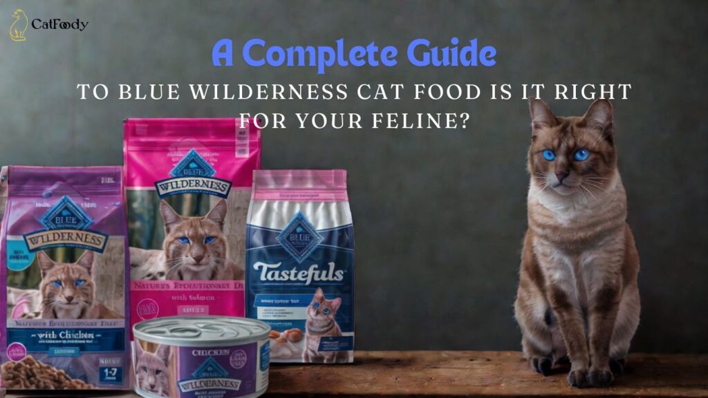 blue wilderness cat food