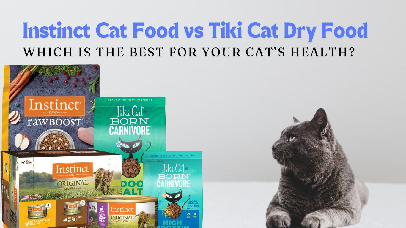 Instinct cat food vs tiki cat dry food