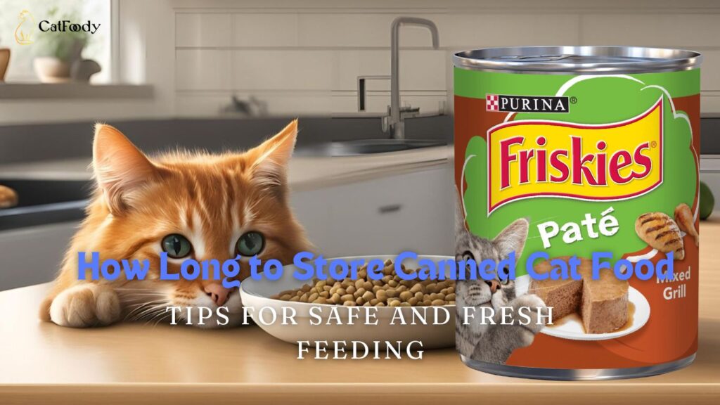 how long to store canned cat food