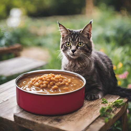 wet canned cat food